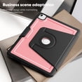 thumbnail image 6 of FJLBDE Case for iPad Pro 12.9 2022/2021/2020/2018 6th/5th/4th/3rd Gen, 360 Rotating Stand iPad Protective Case Cover with Auto Wake/Sleep, Pink, 6 of 7
