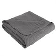 thumbnail image 5 of ANMINY Gray Geometric Microfiber Quilt, King - Hypoallergenic, 5 of 8