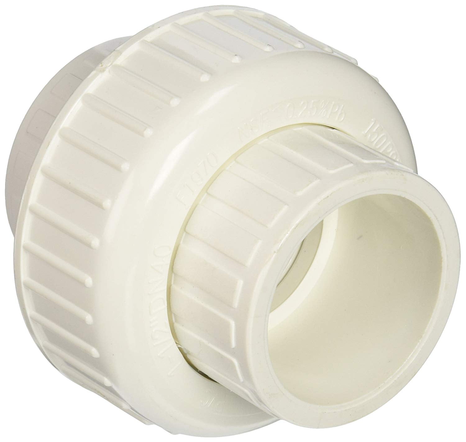 Industries 164637HC 11/2" SXS PVC UNION, 11/2Inch, Mueller PVC