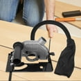 thumbnail image 3 of BRIGHTFUFU Grinding Machine Stand Angle Grinder Support Plastic Silver 1 Set, 3 of 8