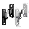 thumbnail image 6 of tegongse Steel Gate Hinges Heavy Duty Wall Mount Door Hinges Heavy Duty Hinges Simple Installation for Farm gate & Wooden Fence, 6 of 19