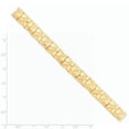thumbnail image 2 of 10K Yellow Gold 10.0mm NUGGET Bracelet, 2 of 5