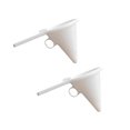 thumbnail image 6 of 2pcs Handheld Cake Chocolate Funnel Dispenser Cream Icing Batter Funnel Pour Transferring Tools for Baking Cake Decorating Accessories, 6 of 7