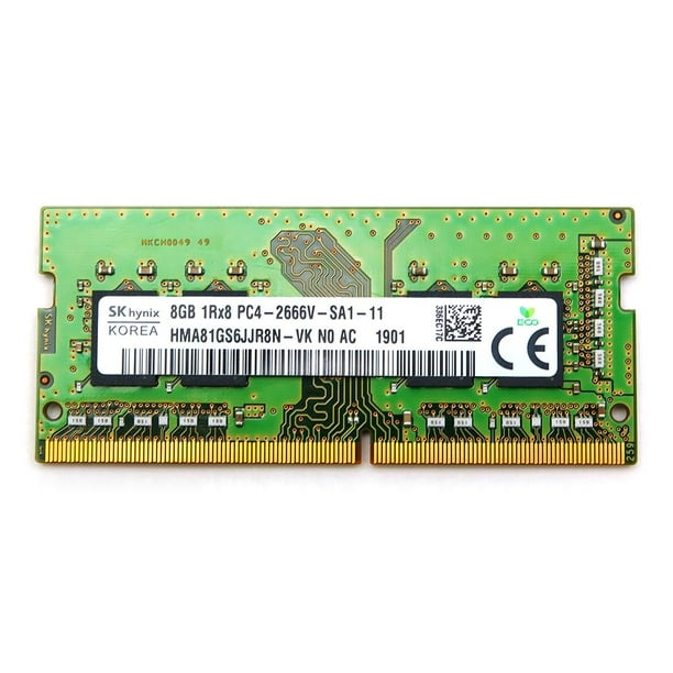 HMA81GS6JJR8N SK Hynix 8GB 1RX8 DDR4 Sodimm PC4-21300 2666MHZ Memory Module  HMA81GS6JJR8N-VK Laptop Memory - Walmart.com