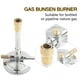 thumbnail image 1 of 1 Uds Micro Mechero Bunsen De Gas Micro Mechero Bunsen Luz De Quemador Bunsen Con Estabilizador De Llama Y Ajuste De Gas, 1 of 7