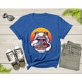 thumbnail image 2 of Cute Cow Mascot Eating Japanese Ramen Noodle Retro Sunset T-Shirt Ramen Lover Gift T Shirt for Men Women Kids Boys Girls Graphic Tshirt, 2 of 8