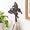 Butterfly, variant on Dragonfly Decorative Heavy Duty Cast Iron Wall Hook, Double Mount for Hanging Coats, Keys, Bags