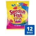 thumbnail image 4 of SWEDISH FISH Tails 2 Flavors in 1 Soft & Chewy Candy, 12 - 3.6 oz Bags, 4 of 11
