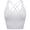 White, variant on FUTATA Women Girls Yoga Bra Tube Top Chest Pad Vest Without Steel Ring Sling Vest Comfortable Women Yoga Sport Bra Camisole Sleeveless Tank Tops