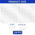 thumbnail image 3 of 120Pcs Museum Putty Sticky Tack for Wall Hanging, Transparent Tape Heavy Duty Putty for Hanging Pictures, Round Sticky Tack, Strong Adhesive Sticker for Craft DIY Art Office Supplier with Tweezer, 3 of 7