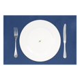 thumbnail image 2 of Ryvnso Placemats Set of 6 Dark Blue Paint Dining Mats Heat-Resistant Non-Slip Washable Table Mat, 2 of 8