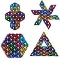 thumbnail image 1 of 3-5 mm 216-512-1000 piezas Bolas magnéticas Buckyball de seis a ocho colores con caja de hierro, juguete rompecabezas de cubo para adultos Regalo de navidad, 1 of 8