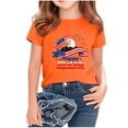 thumbnail image 4 of Odeerbi Toddler Kids Boys Girls 4th of July T-Shirt Short Sleeve American Flag Graphic Tee, 4 of 6