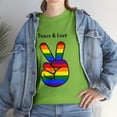 thumbnail image 4 of Peace and Love Pride Unisex Tee-Shirt, 4 of 5
