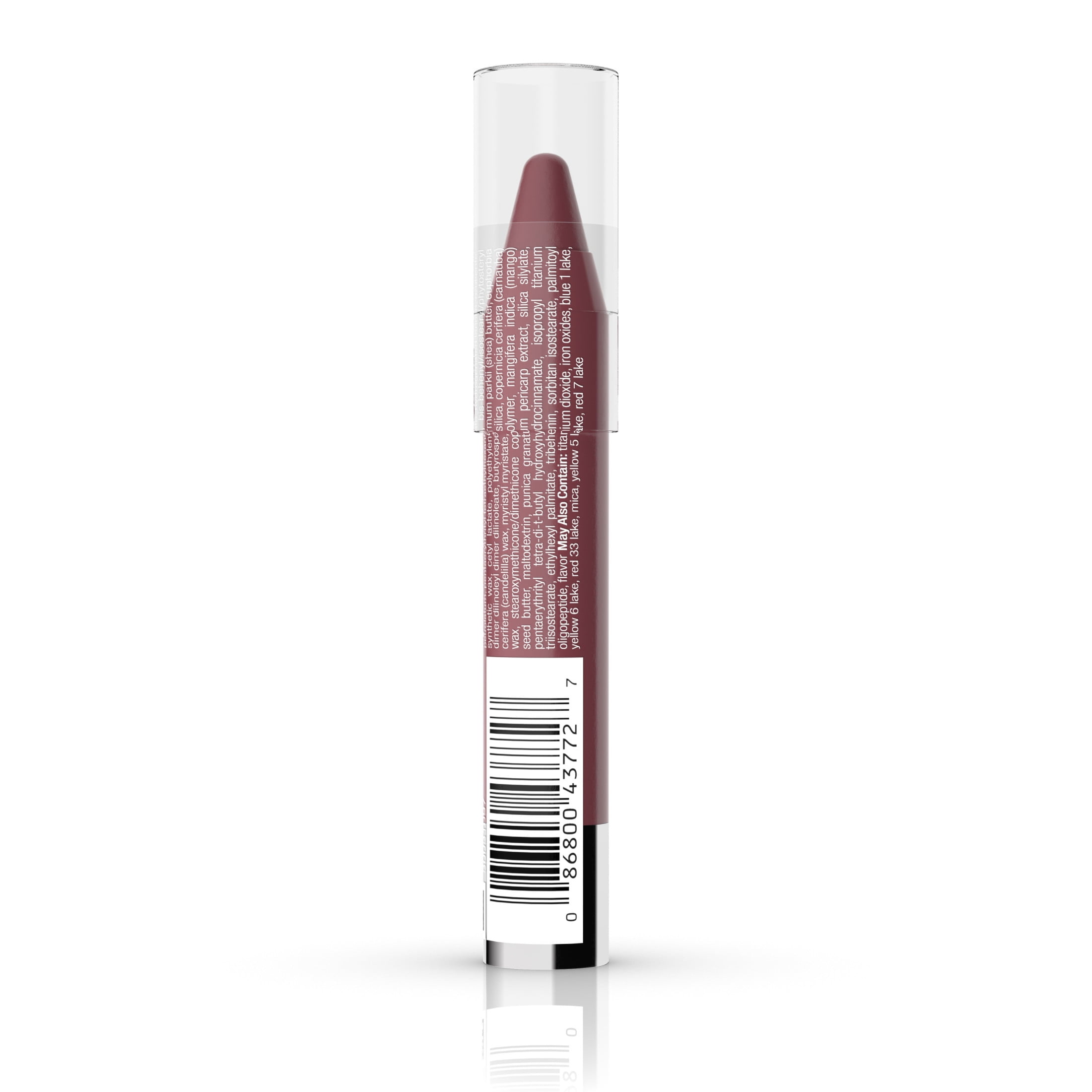 (2 pack) Neutrogena MoistureSmooth Color Stick Lipstick, Berry Brown,.011 oz