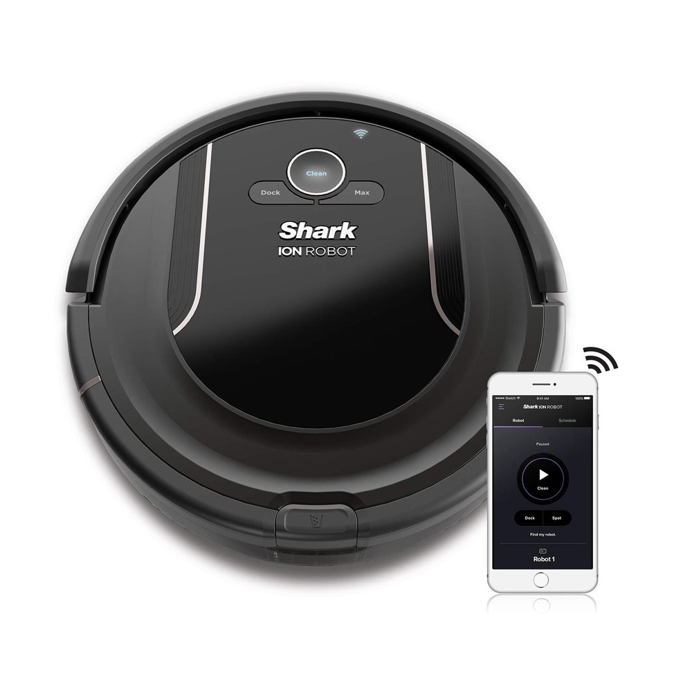 SHARK ION Robot Vacuum R85 WiFiConnected with Powerful Suction, XL