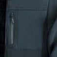 thumbnail image 4 of LNWUY (M-5XL) Men Big and Tall Stand Collar Pola-Fleece Jacket Solid Color Casual Long Sleeve Spliced Zipper Pocket Warm Outdoor Coat Blue XXXXL, 4 of 5