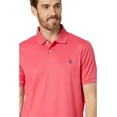 thumbnail image 3 of U.S. Polo Assn. Men's Short Sleeve Classic Fit Solid Stretch Performance Polo Shirt, Rouge Red, Small, 3 of 3