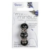 Darice Mix & Mingle Black & Pink Wide-Hole Bead, 5 Piece