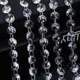 thumbnail image 4 of Dpityserensio 2PC 100CM/39IN Crystal Glass Bead Curtain Luxury Living Room Bedroom Window Door Wedding Decor DIY, 4 of 9