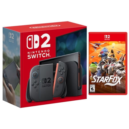 Nintendo Switch 2 Console with Star Fox Game Bundle