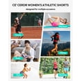 thumbnail image 5 of Shorts deportivos de cintura alta con bolsillos CE' CERDR, 5 of 5