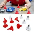 thumbnail image 1 of Mini Letreros de Tráfico, Sólidos conos de tráfico de 60 PCS Juguetes Vidas de para la Competencia de Autos de Control remoto remoto, 1 of 7