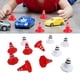 thumbnail image 1 of Mini Señales De Tráfico, Conos De Tráfico, Juguetes De Plástico Resistente, 60 Piezas, Rojo, Blanco, Ligero Para Entrenamiento De Fútbol, 1 of 7