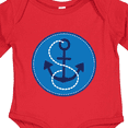 thumbnail image 4 of Inktastic Nautical Anchor Sailing Gift Boys or Girls Long Sleeve Baby Bodysuit, 4 of 5