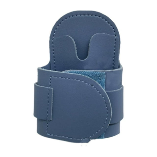 Porta estetoscopio con clip, cómodo organizador de cuero PU Azul marino