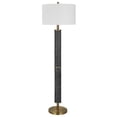 thumbnail image 4 of Uttermost Summit Contemporary Resin & Iron Floor Lamp in Gray-black/Brass, 4 of 5