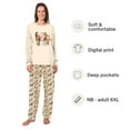 thumbnail image 2 of Matching Family Pajama Set, Horse Themed Sleepwear, Size NB to 6XL, 2 of 7