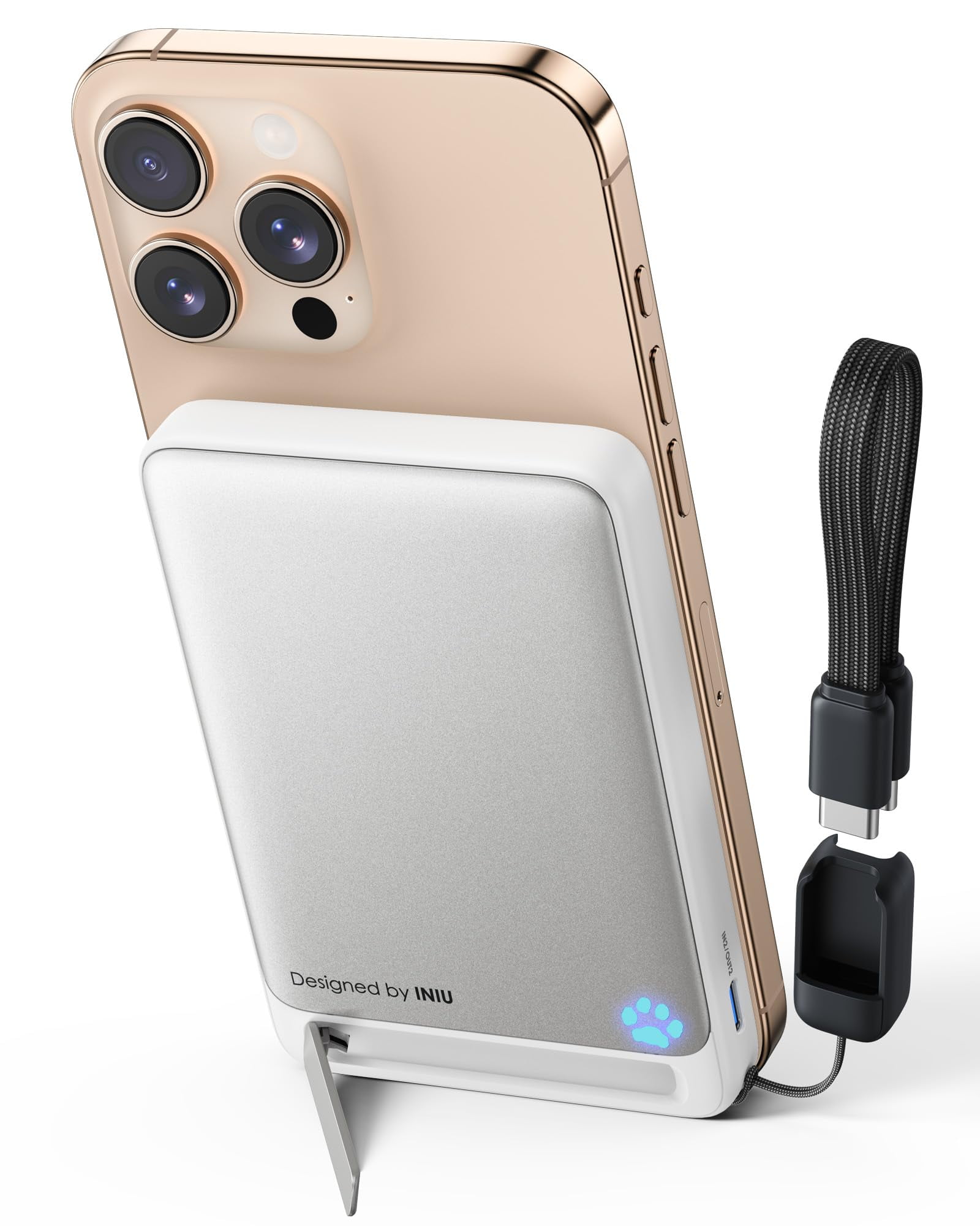 Cargador Portátil Iniu Para Magsafe - 45 W - 10000 Mah | Meses Sin Interés