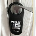 thumbnail image 6 of Do Not Disturb Sign 2 Pack Executive Quality Door Hanger | Eco Leather Hotel Style DND, 6 of 6