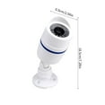 thumbnail image 3 of Dome Dummy Fake Security CCTV Camera Simulation Monitors with LED Blinking Light, Outdoor Indoor Waterproof, 3 of 7
