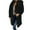 Black, variant on NARABB Women Warm Faux Coat Solid Color Furry Faux Jacket Long Sleeve Hood Outerwear Overcoat