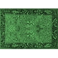 thumbnail image 1 of Ahgly Company Indoor Rectangle Animal Emerald Green Traditional Area Rugs, 3' x 5', 1 of 4