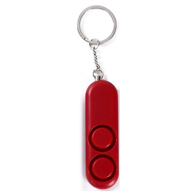 Unisex Portable Loud Alerts Alarms Keyring Night Walking Safety Personal Alarming Tool Battery Powered Security