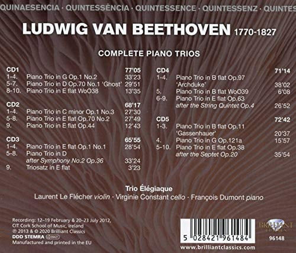 Trio Élégiaque - Quintessence Beethoven - Music & Performance - CD