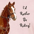 thumbnail image 3 of CafePress - Id Rather Be Riding! Horse Women's Light T Shirt - Women's Classic T-Shirt, 3 of 4