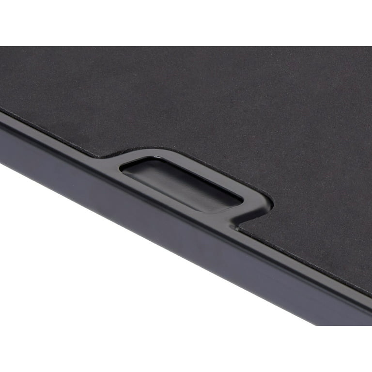 Nifty Solutions Large Appliance Rolling Tray – Integrated Rolling System,  Non-Slip Pad, Black 