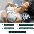 thumbnail image 5 of Esterilla de acupresión, almohada de masaje acupresión por, set de acupresión, para Relaje y masajee los músculos del cuerpo para aliviar el dolor, con bolsa de almacenamiento (Púrpura), 5 of 5