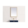 thumbnail image 2 of MRE61830BR-Elegant Decor-Pier - 30.5W LED Mirror with Adjustable Color Temperature In Modern Style-30 Inches Tall and 18 Inches Wide-Brass Finish, 2 of 10