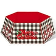 thumbnail image 3 of Cateissary Feliz árbol de Navidad Collar copos de nieve anillo de Navidad fiesta interior exterior suelo Festival decoración artesanía regalo nuevo Kits de decoración para fiestas cinco, 3 of 6