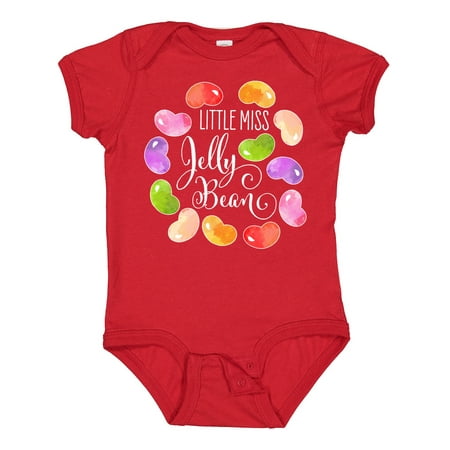

Inktastic Little Miss Jelly Bean Gift Baby Boy or Baby Girl Bodysuit