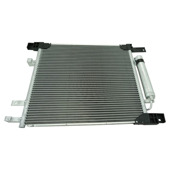 TRQ AC Condenser A/C Air Conditioning w/ Receiver Drier Direct Fit for Versa ACA84597 Fits select: 2012-2019 NISSAN VERSA, 2014-2018 NISSAN VERSA NOTE