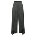thumbnail image 1 of A2Y Women's Solid Modal Wide Leg Tulip Pants Charcoal S, 1 of 5