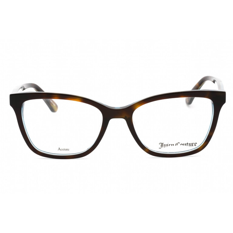 Juicy Couture Rectangle Women Acetate Frame Juicy Couture Eyeglasses Frames JU131 0807 rectangular Black  main image 3