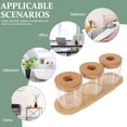 thumbnail image 2 of Hydroponic Plant Glass Bottle Desktop Bamboo Small Pots Flower Vase Terrarium Home Forniture Decor Decoration, 2 of 6