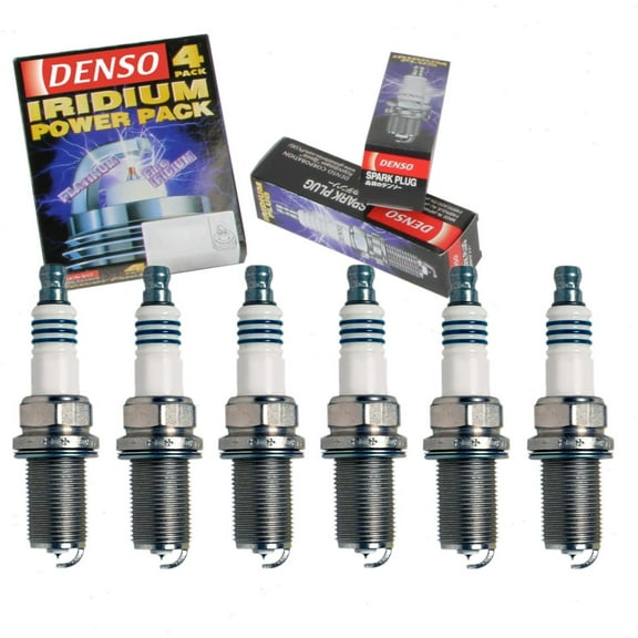 6 pc DENSO Iridium Power Spark Plugs compatible with Toyota Camry 3.5L V6 2007-2016